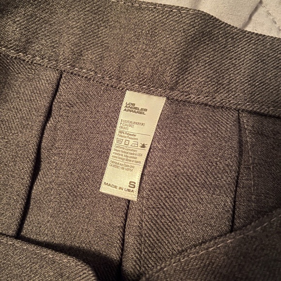 Los Angeles Apparel Gray Mini Skirt - Picture 3 of 5